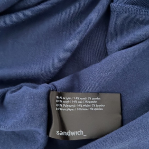 **3 for $30** Sandwich blue tunic top, S US - Picture 7 of 7